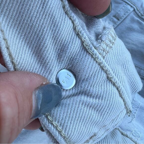 Vintage 90s Levi’s 550 relaxed fit beige jeans 38x30 - Picture 5 of 10